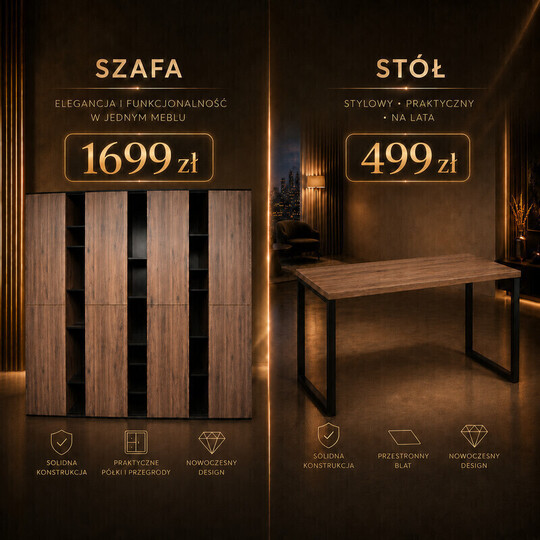 NA SPRZEDAŻ DUŻA SZAFA / GARDEROBA REGAŁ - 1699zł i 2 