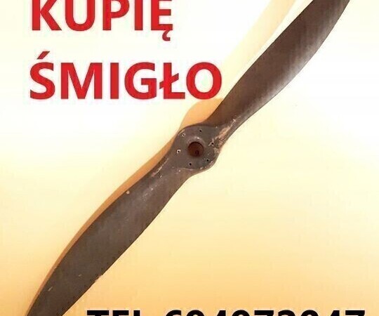 Kupię stare przedwojenne śmigło drewniane do starego 
