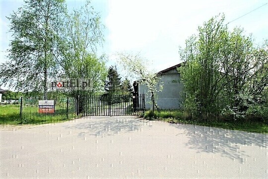 AS NIERUCHOMOŚCI POLECA DZIAŁKA BUDOWLANA Z HALĄ NA 