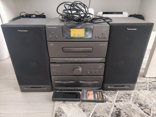 Sprzedam zestaw widoczny na zdjęciu Schneider mini system 
