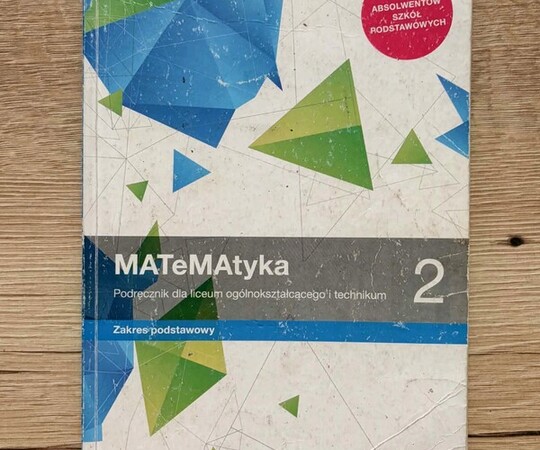 Sprzedam podręcznik do szkoły średniej klasa 2 Matematyka 