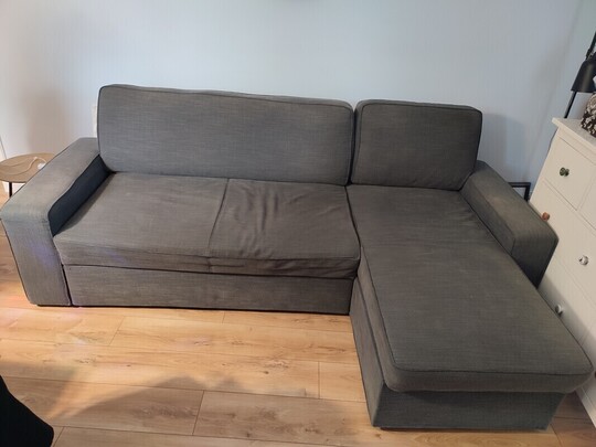 Narożnik Ikea kanapa 140*200 + gratis 