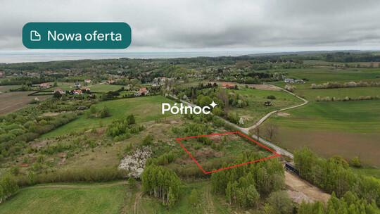 PÓŁNOC NIERUCHOMOŚCI Sprzedam działkę - Łęcze. Na sprzedaż 
