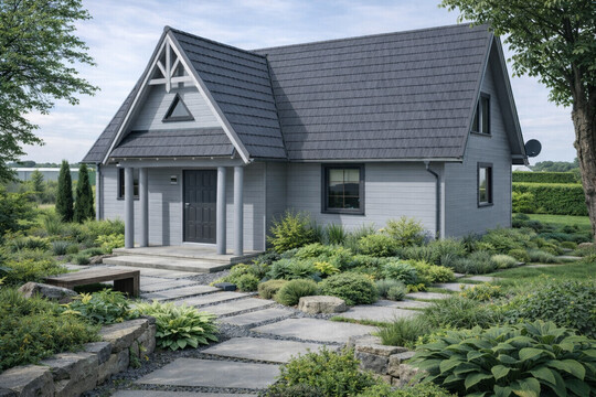 DOM DREWNIANY JEDNORODZINNY ECOHOUSE II Jesteśmy firmą 