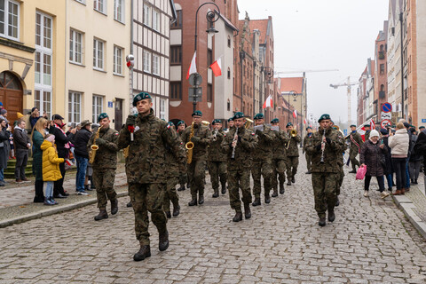 Elblążanie uczcili 105. rocznicę odzyskania niepodległości