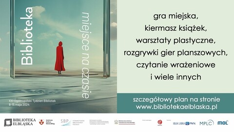 Codzienne atrakcje na Tydzień Bibliotek: 8-15 maja