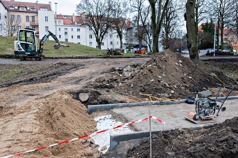 Coraz więcej zmian w parku Planty