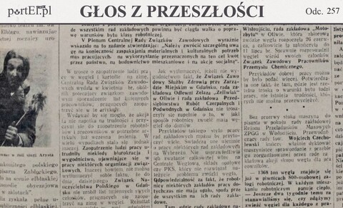 Wykonuje przeciętnie 300 procent normy (Głos z przeszłości, odc. 257)