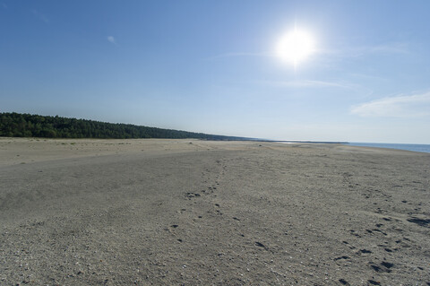 To najszersza plaża w Polsce