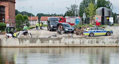 Wypadek na budowie