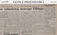 „Ustalenie roli Elbląga w planie krajowym i regionalnym” (Głos z przeszłości, odc. 255)