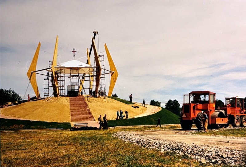 Papież przyjeżdża (z archiwum Henryka Myślińskiego)