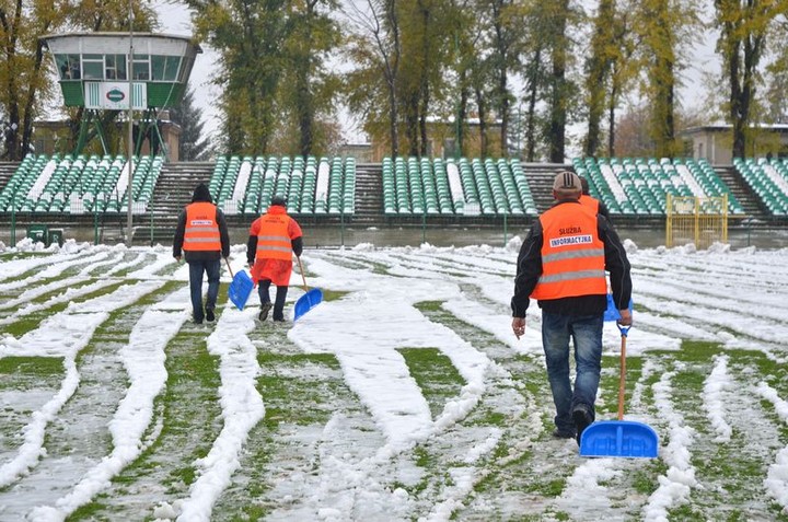 Olimpia i Radomiak przegrały z pogodą