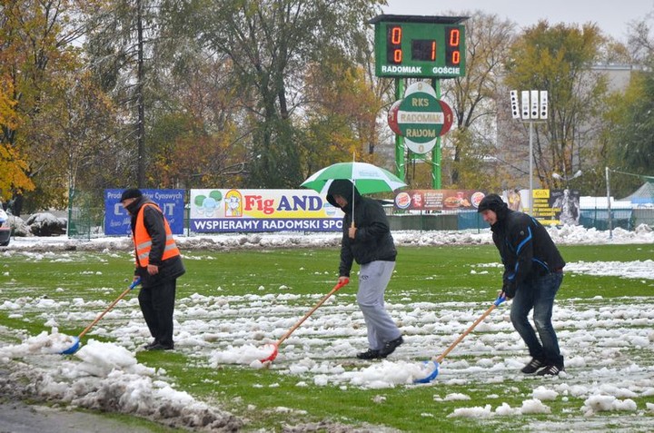 Olimpia i Radomiak przegrały z pogodą