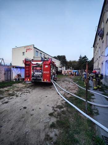 >Pożar na Panieńskiej
