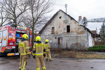 >Pożar w Krzewsku
