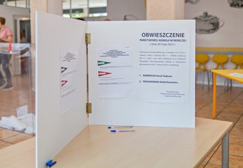 >Elblążanie wybierają prezydenta Polski
