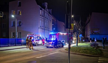 >Potrącenie na przejściu dla pieszych
