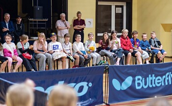 >Jakub Dyjas zachęcał do tenisa stołowego