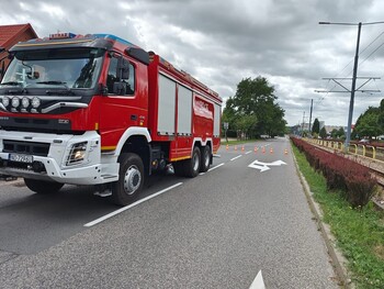 >Zderzenie trzech aut na Ogólnej