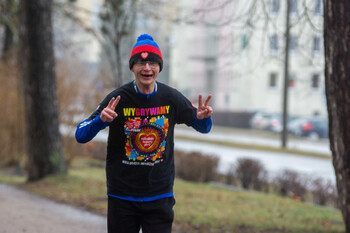 >Liczyli się z cukrzycą podczas parkrun i licytowali na WOŚP