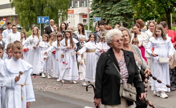 >Dziś Boże Ciało.