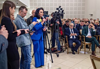 >Lech Wałęsa w Elblągu: Zostawcie wolny rynek, a wszystko inne poprawcie