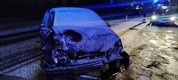 >Czołówka na starej siódemce