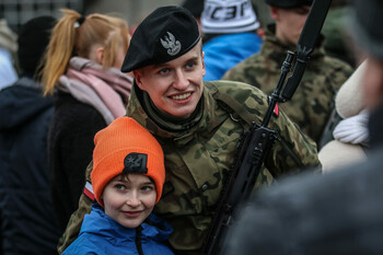 >Żołnierze przysięgali w Braniewie