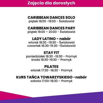 >We wrześniu ruszamy pełną parą - nowy sezon w Centrum Tańca Promyk!
