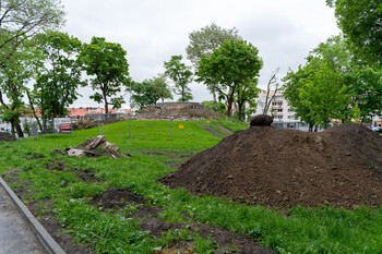 >Tak zmienia się park Planty