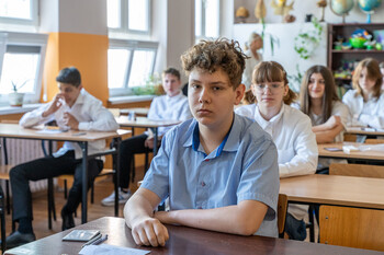 >Ósme klasy zaczęły egzaminy