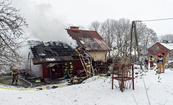 >Pożar w Wikrowie