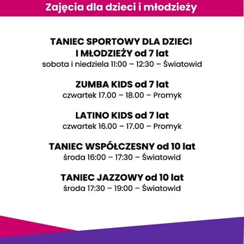 >Taniec, Fitness, Zumba - Znajdź Swój Ruch w Centrum Tańca Promyk!