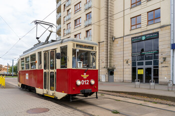 >Zabytkowy tramwaj