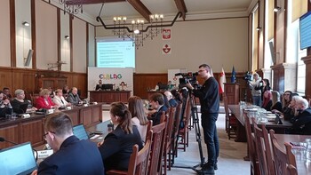 >Nad czym głosowali radni