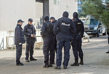 >Alarm bombowy w Ogrodach. To tylko ćwiczenia